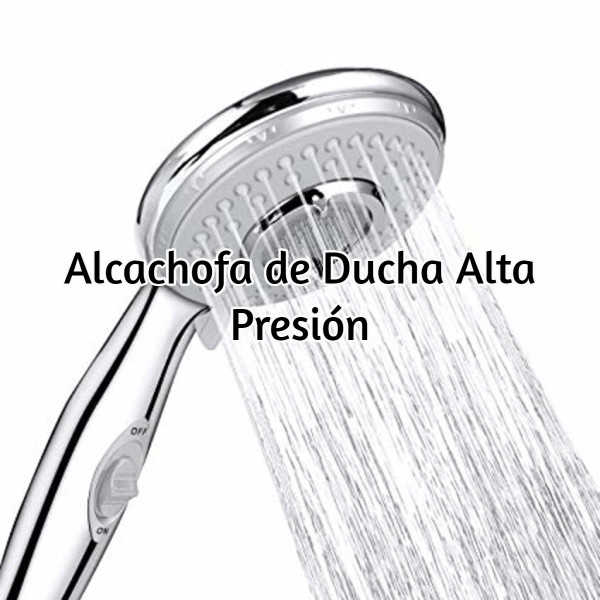 Alcachofa de Ducha Ba/ño de pl/ástico ABS dorado Cabezal de ducha de mano Panel grande Cabezas de ducha de lluvia cromadas redondas 3 Modo de agua Ajustable Watersave